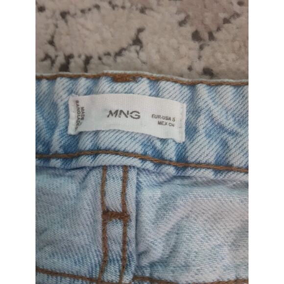 MNG Teen Light Wash Denim Jeans Boys Size S Teen 165/70 100% Cotton - Picture 2 of 6